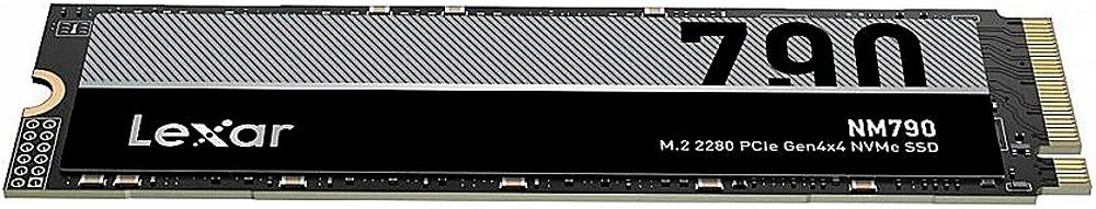 Lexar NM790 SSD, M.2 2280 PCIe Gen4x4 NVMe Internal SSD Black Lexar NM790 SSD, M.2 2280 PCIe Gen4x4 NVMe Internal SSD Black